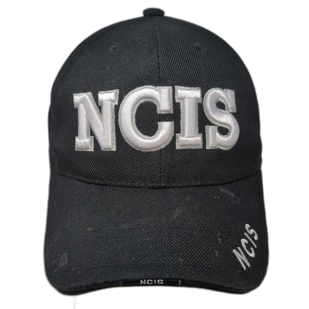 U.S. Warriors Baseball Cap Black One Size NCIS TV Show Embroidered Strapback Hat